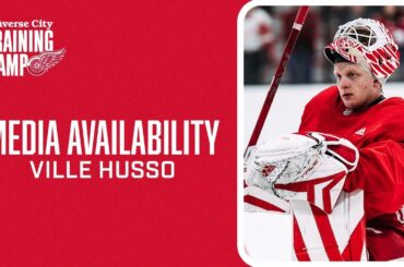 Ville Husso Detroit Red Wings Training Camp