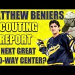 ECH Matthew Beniers: A Former Scout's Take - Seattle Kraken Draft Preview