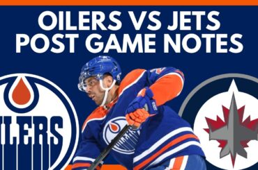 Edmonton Oilers vs Winnipeg Jets Post-Game | Olivier Rodrigue Shines, Hyman Scores On PP