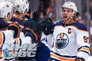 Connor McDavid splits defense, scores INCREDIBLE goal vs. Toronto | NHL | NBC Sports