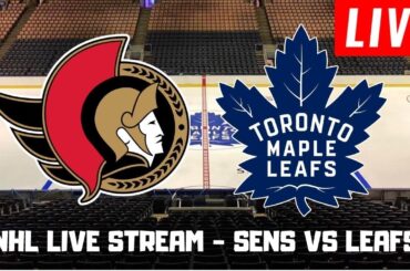 Ottawa Senators vs Toronto Maple Leafs LIVE | NHL Preseason STREAM | Leafs Sens 2023 Hockey Coverage