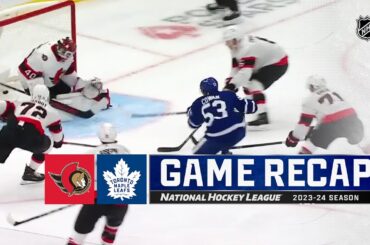 Senators @ Maple Leafs 9/25 | NHL Highlights 2023