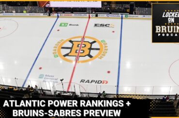 #NHL Atlantic Division Power Rankings + Boston Bruins - Buffalo Sabres preview