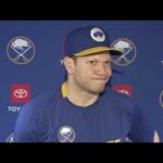 Kyle Okposo Postgame Interview vs Tampa Bay Lightning (4/10/2022)