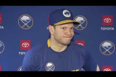 Kyle Okposo Postgame Interview vs Tampa Bay Lightning (4/10/2022)