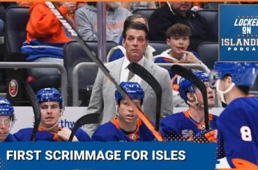 The New York Islanders Held Their First Scrimmage of Training Camp But Who Stood Out?