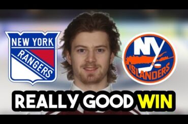 New York Rangers Win Their First Preseason Game Against The New York Islanders!