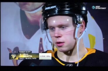 Olli Määttä Intermission Interview with Dan Potash (4/6/18)