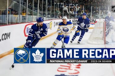 Sabres @ Maple Leafs 9/27 | Kraft Hockeyville 2023 | NHL Highlights