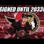 BREAKING: Senators Re Sign Jake Sanderson To Eight Year Deal