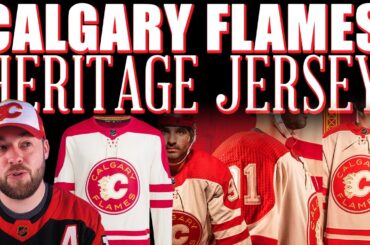 Calgary Flames Heritage Classic Jersey Released!