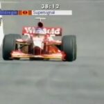 F1 – Jacques Villeneuve (Williams Mecachrome V10) lap in qualifying – Brazil 1998