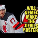 Will Simon Nemec Make The NJ Devils Opening Night Roster?