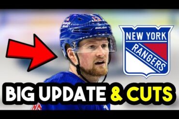 HUGE Alexis Lafreniere UPDATE & MORE New York Rangers CUTS!