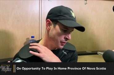 Penguins' Sidney Crosby On Opportunity To Play In Nova Scotia