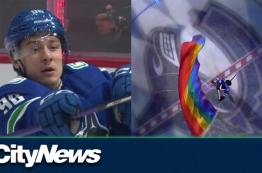 Vancouver Canuck Andrei Kuzmenko won't wear Pride jersey: coach