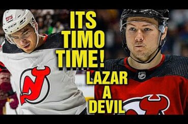 Timo Meier Plays & Scores In First Game As A NJ Devil! Curtis Lazar A Devil!