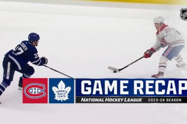 Canadiens @ Maple Leafs 10/2 | NHL Highlights 2023