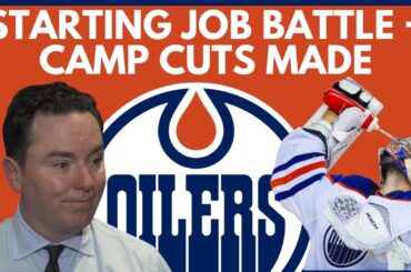 Edmonton Oilers Assign Xavier Bourgault to AHL, Waive Two Others | Starting Goalie Battle | Injuries