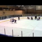 Mason Geertsen at Vancouver Giants practice