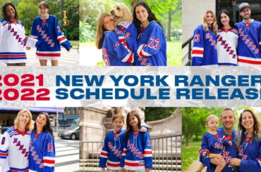 New York Rangers Release 2021-2022 Schedule With the Help of Some Random People in NYC