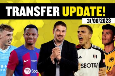 Alex Crook's Transfer Update ⚽ Ansu Fati, Matheus Nunes, Cole Palmer & MORE! 🔥