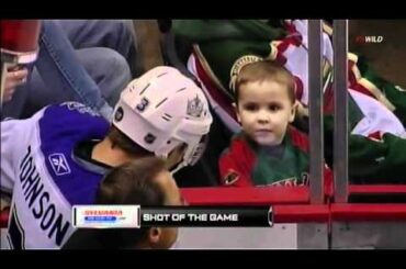 Kid stares Jack Johnson down