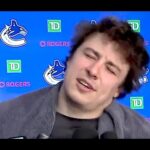 Canucks Kuzmenko English Struggles