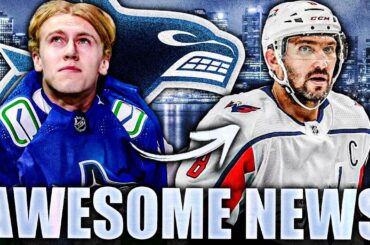 JONATHAN LEKKERIMAKI LOOKS LIKE ALEX OVECHKIN… SERIOUSLY (Vancouver Canucks Top Prospects News 2023)