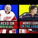 NHL/Are These Goalies STRUGGLING So Much They're BEING REPLACED?