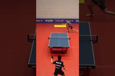 That's just crazyyy! 🥵 Table tennis matchpoint at its finest