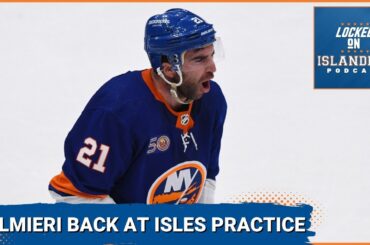 Kyle Palmieri Practiced with the New York Islanders For the First Time This Season