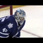 Jonathan Bernier highlight reel save in preseason! Sept 22, 2013 TOR vs BUF