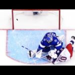 Alexander Wennberg Beautiful Goal vs. Lightning (Aug. 13, 2020) (ECQF Game 2) (All Calls)