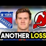 New York Rangers LOSE AGAIN To New Jersey Devils In Preseason!