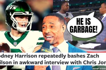 Rodney Harrison Gets DESTROYED By Fans After Calling Zach Wilson GARBAGE In Chris Jones Interview