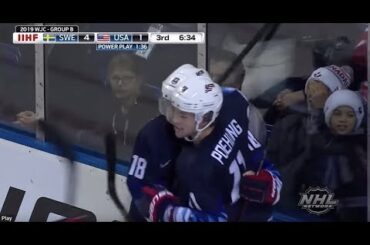 Panther Proud Ryan Poehling scores hat trick in 3rd Period at 2019 WJC!