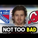 New York Rangers Lose A CLOSE GAME To The New Jersey Devils!