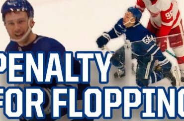 Bunting gets a penalty for flopping and being a pest, a breakdown