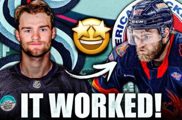 SHANE WRIGHT SENT DOWN TO THE AHL: IT WORKED! Seattle Kraken Top Prospects, NHL News & Rumours Today