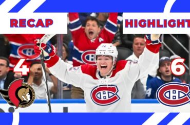 Recap Game: Habs vs Sens