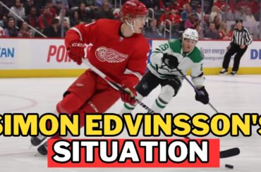 🏒🔥 Simon Edvinsson - Ready for the NHL, But Is There Room on the Red Wings?