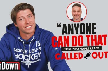 "ANYONE CAN DO THAT!" TORONTO MAPLE LEAFS CALL OUT THEIR TEAMMATES FOR FUN