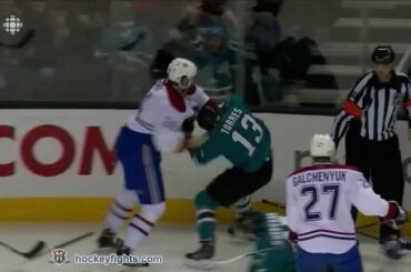 Jarred Tinordi vs Raffi Torres Mar 8, 2014