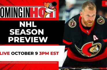 NHL Season Preview | Coming in Hot LIVE - October 9