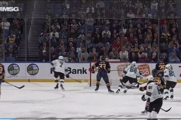 Dylan Gambrell scores his second first NHL goal