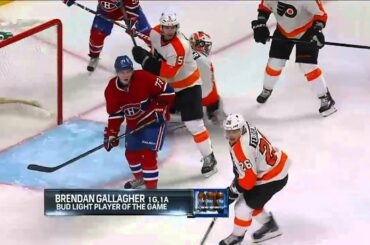 Luke Schenn hit on Brendan Gallagher who is injured on the play. Feb 16th 2013