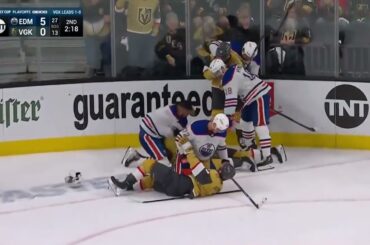 Evander Kane repeatedly punched a defenseless Keegan Kolesar...