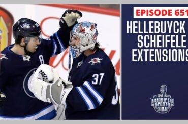 Winnipeg Jets sign Connor Hellebuyck & Mark Scheifele to seven year extensions -