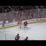 Montreal Canadiens goalie Cayden Primeau warms up 1/17/23